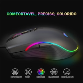 Mouse Gamer Loft 8000 DPI
