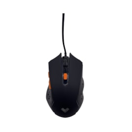 Mouse gamer Loft Invictus Preto e Laranja