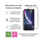 Película de vidro 2d iphone xr 11 preta