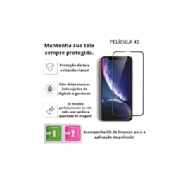 Película de Vidro 4D para iPhone 14 Pro Max