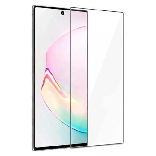 Película de vidro 4d samsung note 10 lite