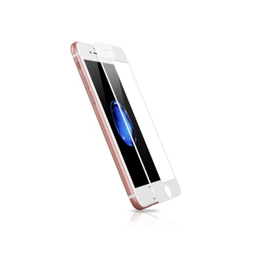 Película vidro 4d iphone 7 8 SE branca
