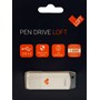 Pen Drive Loft USB 3.0 Flash Drive 128GB branco