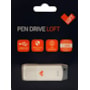 Pen Drive Loft USB 3.0 Flash Drive 32GB branco