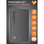 Power Bank Loft 10000mAh 20W all black