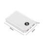 Power Bank Loft Mini 5000mAh Display branca