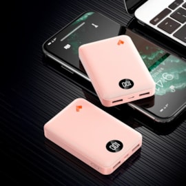Power Bank Loft Mini 5000mAh Display rosa Power Bank Loft Mini 5000mAh Display rosa