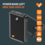 Power Bank Loft Mini 5000mAh Display rosa