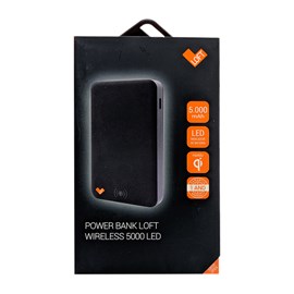 Power Bank Loft Mini Wireless 5W 5000 Led