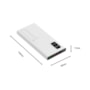 Power Bank Loft PD 10000mAh Display branca
