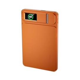 Power Bank Magnética Slim Stand 10.000MAH Laranja