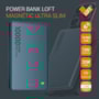 Power Bank Magnética Ultra Slim 10000MAH grey blue Power Bank Magnética Ultra Slim 10000MAH grey blue