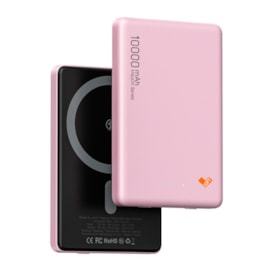 Power Bank Magnética Ultra Slim 10000MAH rosa