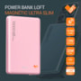 Power Bank Magnética Ultra Slim 10000MAH rosa
