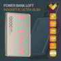 Power Bank Magnética Ultra Slim 10000MAH silver