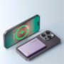 Power Bank Magnética Ultra Slim 5000MAH Lilas