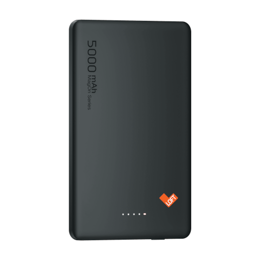 Power Bank Magnética Ultra Slim 5000MAH preto