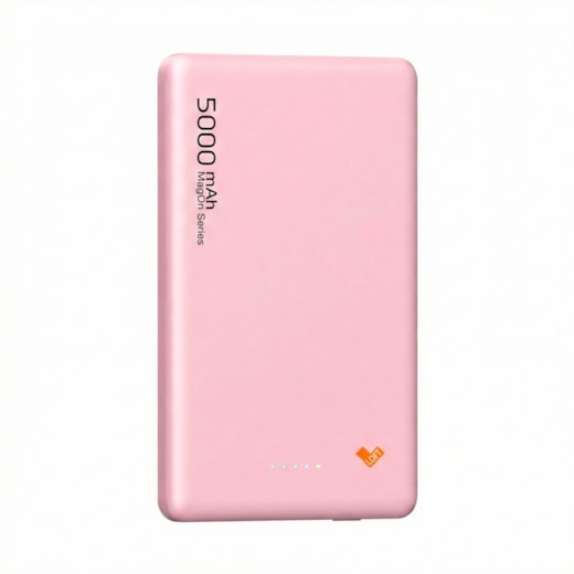 Power Bank Magnética Ultra Slim 5000MAH rosa
