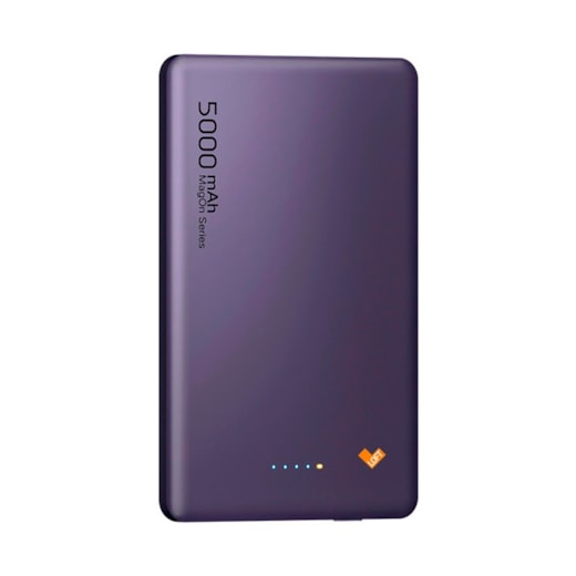 Power Bank Magnética Ultra Slim 5000MAH roxa