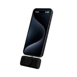 Power Bank Portátil 3 em 1 Preta