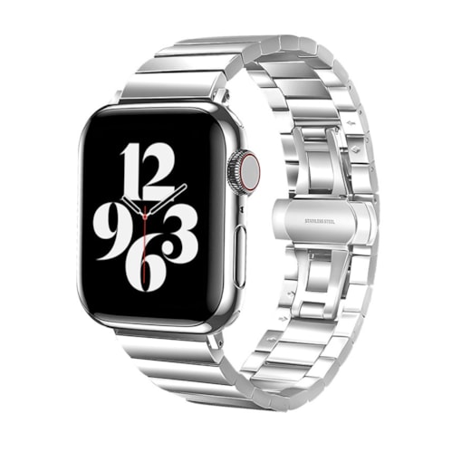 Pulseira Metal Paralela 304l pt 42/44/45/49 mm
