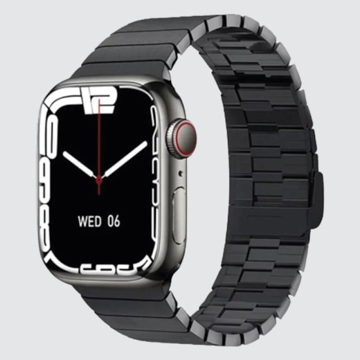 Pulseira Metal Paralela Fosca pr 201L, 42/44/45/49 mm