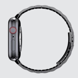Pulseira Metal Paralela Fosca pr 201L, 42/44/45/49 mm