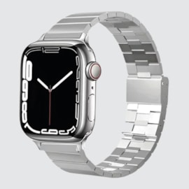 Pulseira Metal Paralela Fosca pt 201L, 42/44/45/49 mm