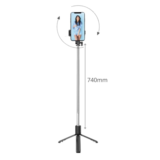 Smart Selfie Light Loft preto