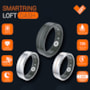 SmartRing Loft Dash 11' prata-laranja SmartRing Loft Dash 11' prata-laranja