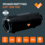 Speaker PartyTwo LOFT 30W TWS Super Bass Preto