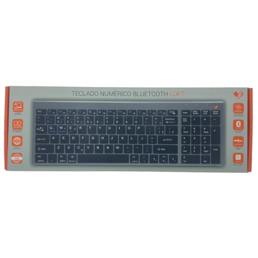 Teclado Numérico Bluetooth Loft